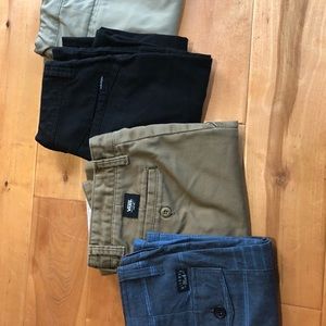 Vans, Nike, Volcom shorts